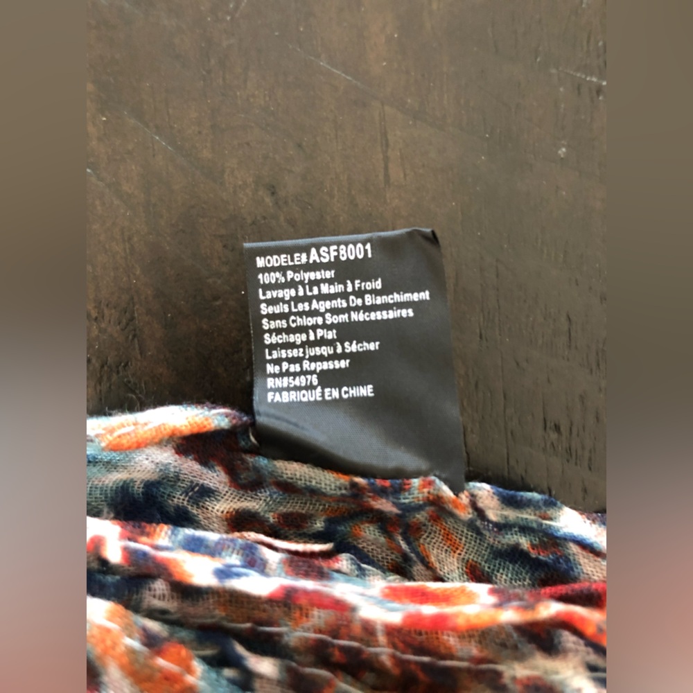 David and Young - Oblong Scarf - One Size - Picture 9 of 11